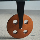 Coffee Table on Wheels by Gae Aulenti for Fontana Arte