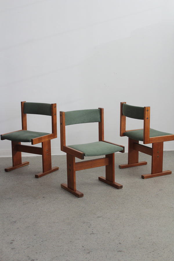 Teak Dining Chairs by Poul H. Poulsen for Gangso Mobler