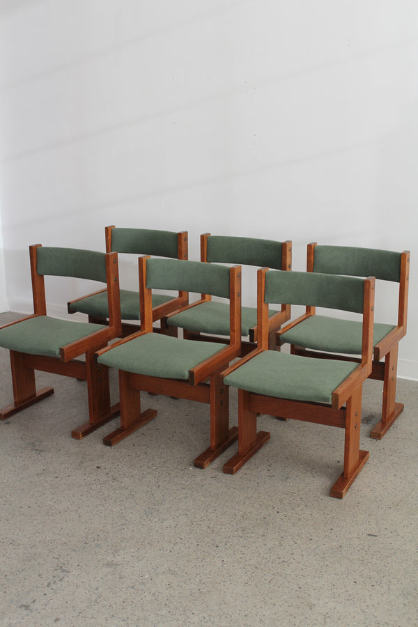 Teak Dining Chairs by Poul H. Poulsen for Gangso Mobler