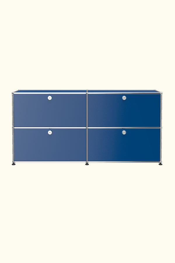 Four-Door Storage Credenza E2 by USM Haller