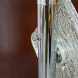 Chrome Floor Lamp with Acrylic Diffusers
