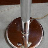 Chrome Floor Lamp with Acrylic Diffusers