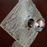 Chrome Floor Lamp with Acrylic Diffusers