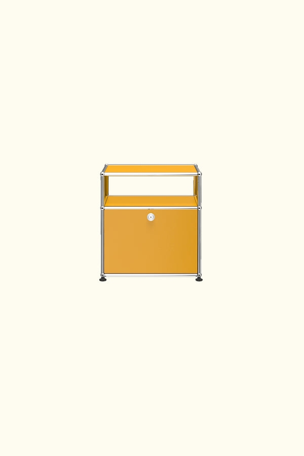 Bottom Door Bedside Table P by USM Haller