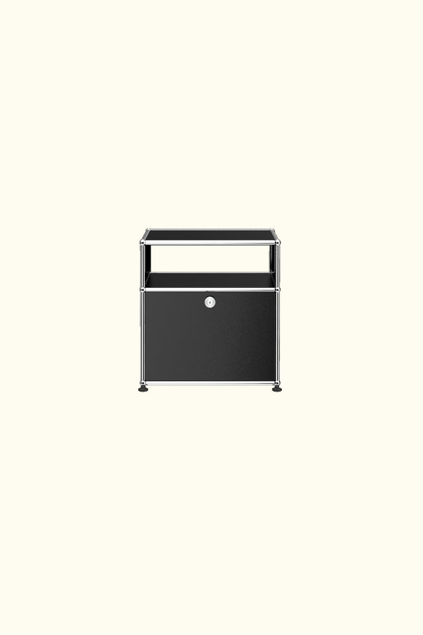 Bottom Door Bedside Table P by USM Haller