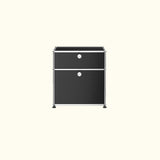 Table de chevet deux portes P1 par USM Haller