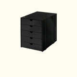 Bloc de rangement Inos 5 tiroirs par USM Haller