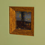 Green Thick Frame with Tiny Mirror