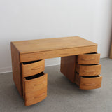 Kneehole Desk by Count Alexis de Sakhoffsky for Heywood Wakefield