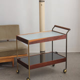 Teak Hotable Trolley by Salton