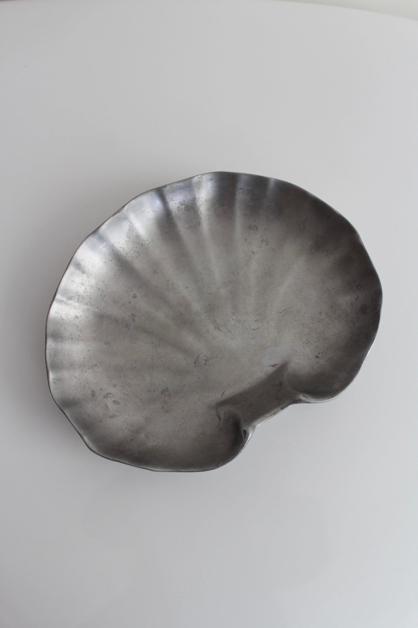 Scallop Pewter Catch All