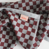 Josephine Hand towel in Cement & Rhus by Baina