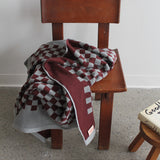 Roman Pool towel in Cement & Rhus by Baina