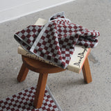 Josephine Hand towel in Cement & Rhus by Baina