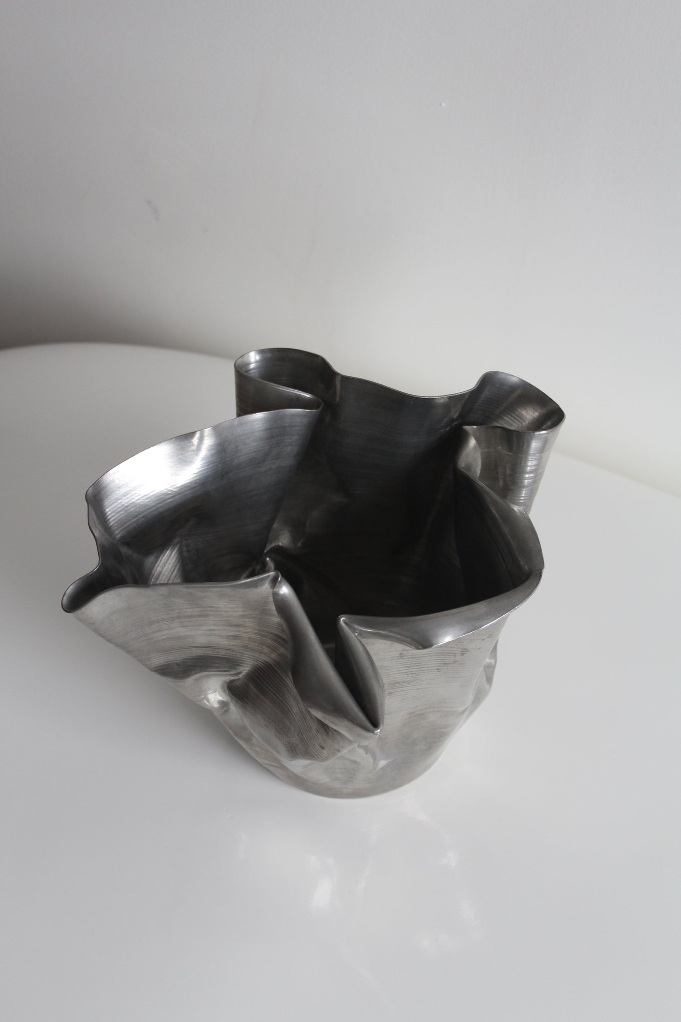 Pewter Ice Bucket by Bernard Chaudron