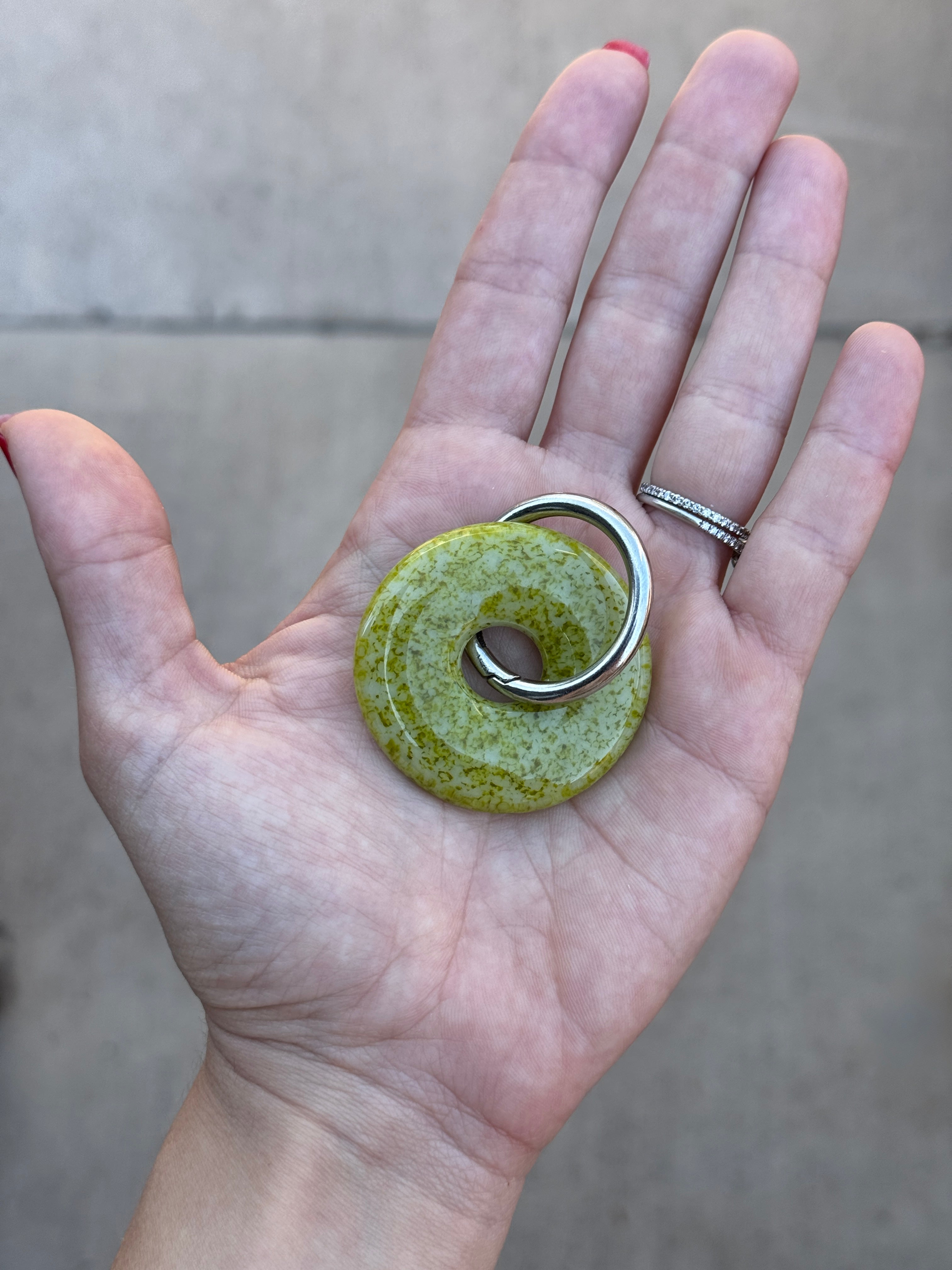 Glass Keychain by Clara Jorisch - Large