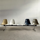 Banc Tandem avec table par Charles et Ray Eames pour Herman Miller