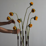 Candélabre de sol en fer