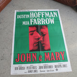 John and Mary – Affiche de film vintage