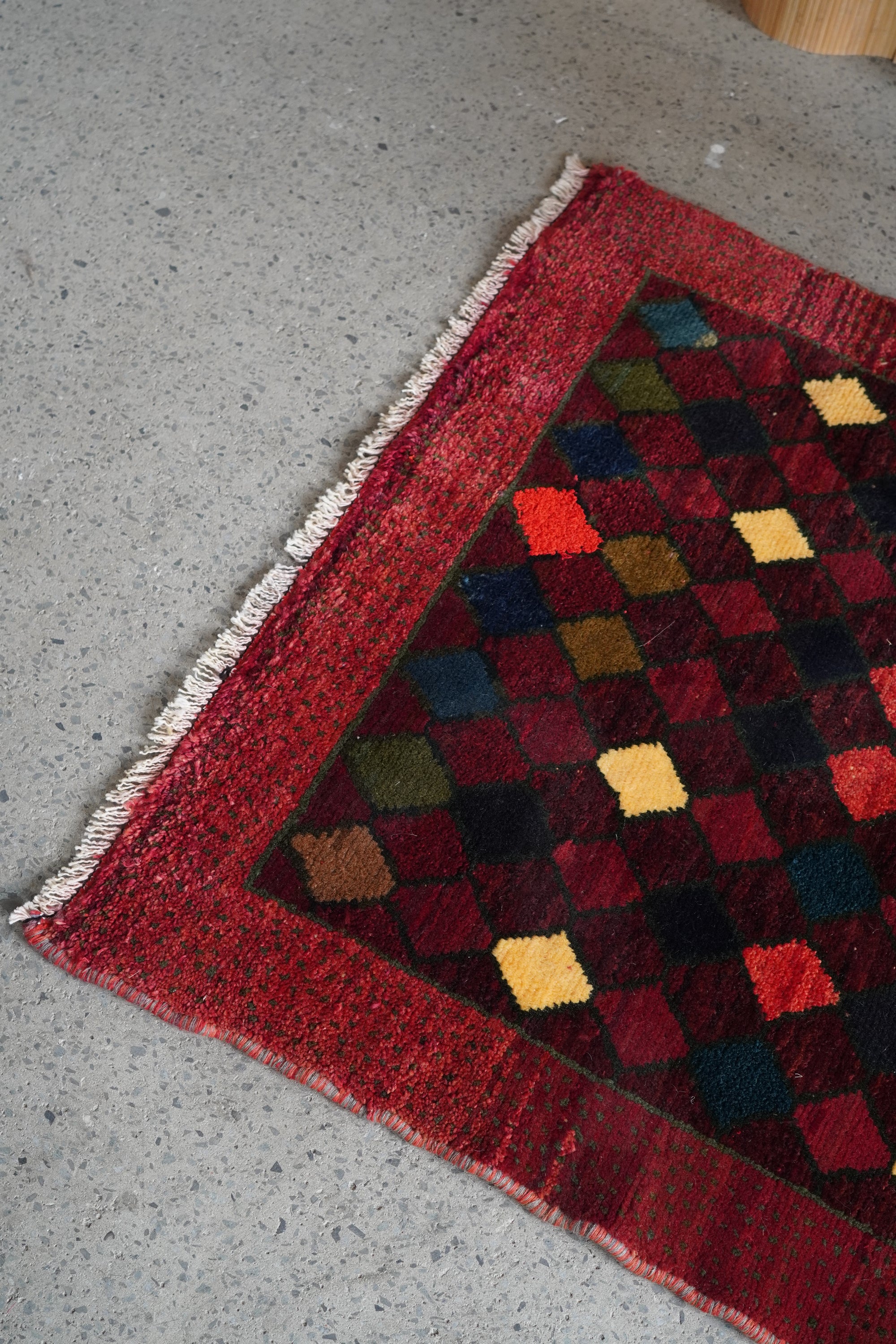 Gabbeh in Dark Red