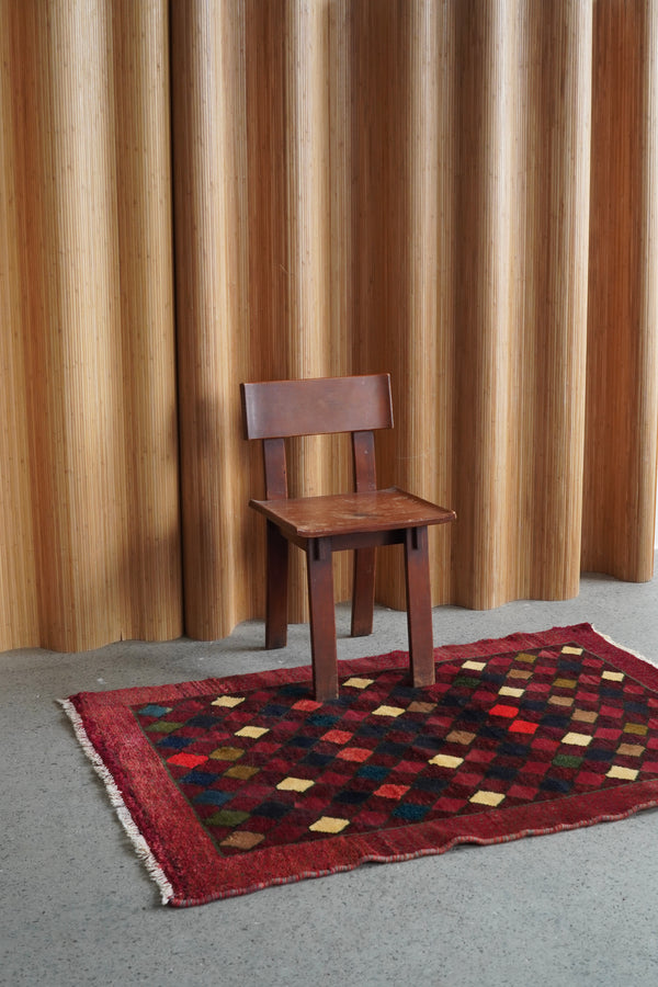 Gabbeh in Dark Red