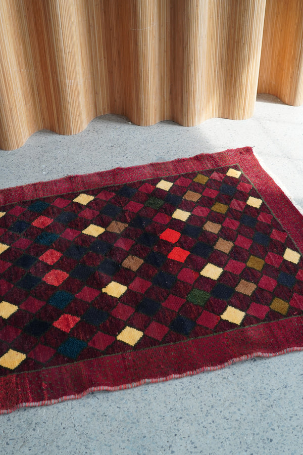 Gabbeh in Dark Red