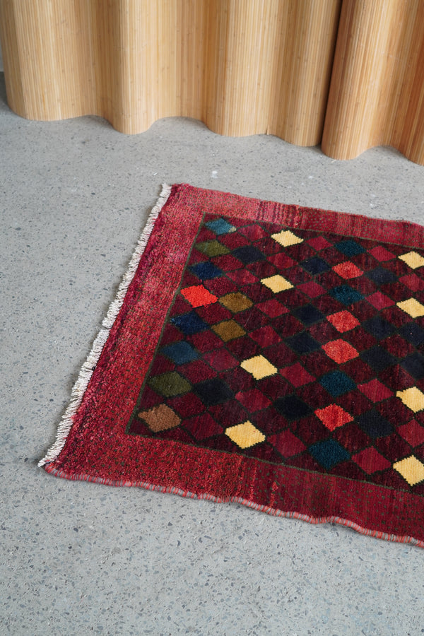 Gabbeh in Dark Red