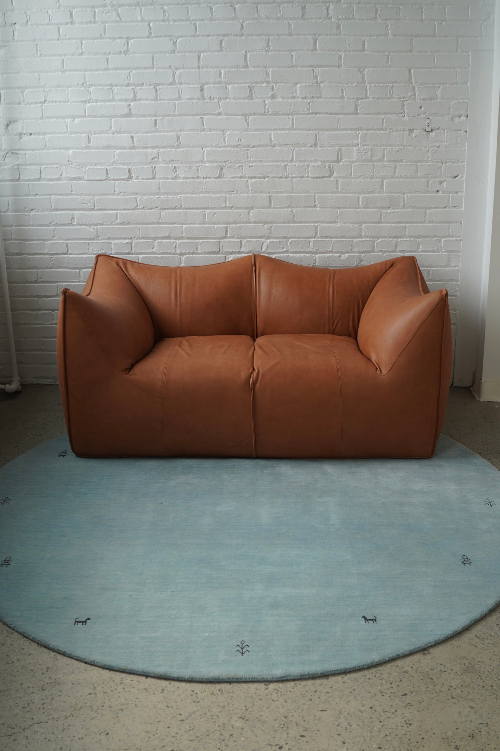 Gabbeh Rug in Light Blue