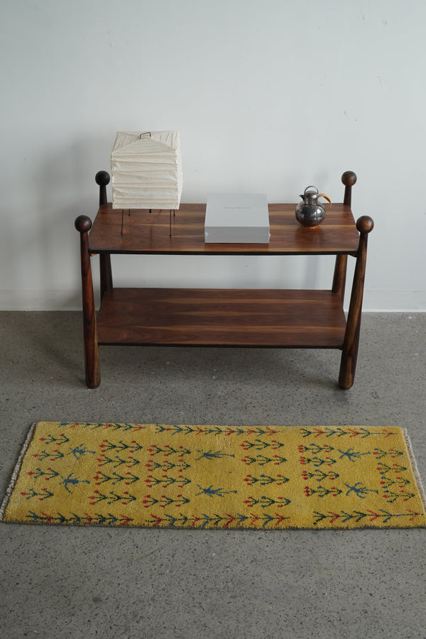 Gabbeh Rug in Light Gold
