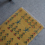 Gabbeh Rug in Light Gold