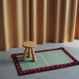 Gabbeh Rug in Earthy Green