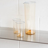 Hexagonal Pitcher in Whisky/Blue by Charlie Larouche-Potvin