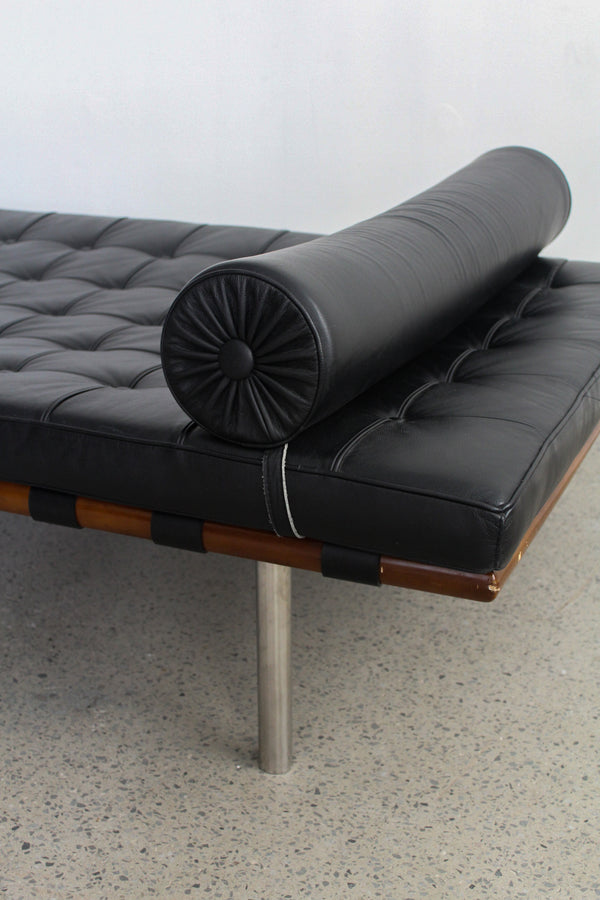 Tufted Leather Daybed