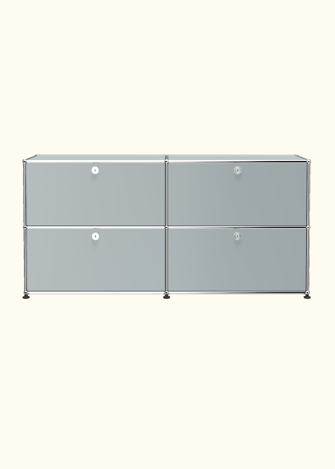 Four-Door Storage Credenza E2 by USM Haller