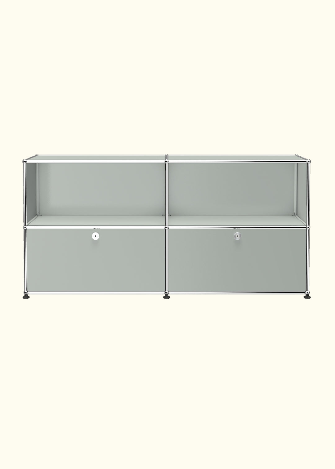 Two-Door Storage Credenza C2A by USM Haller