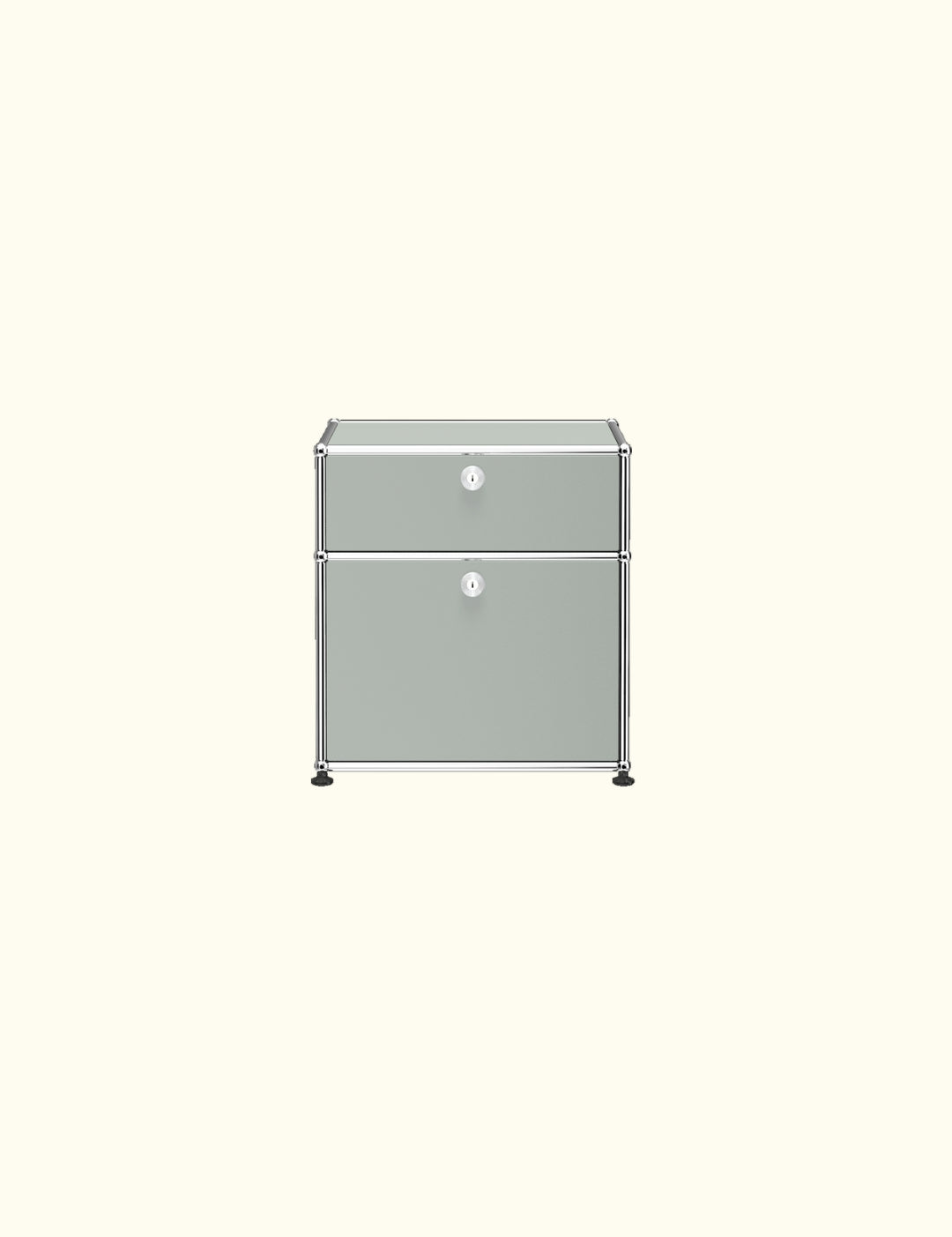 Table de chevet deux portes P1 par USM Haller