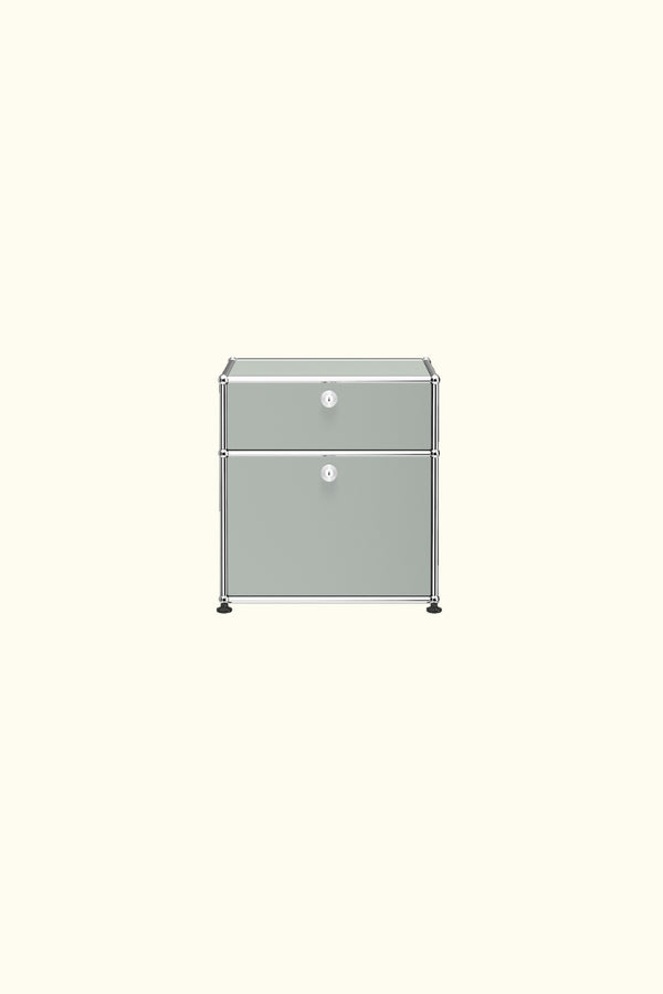 Two Door Bedside Table P1 by USM Haller