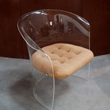 Lucite Tub Chair