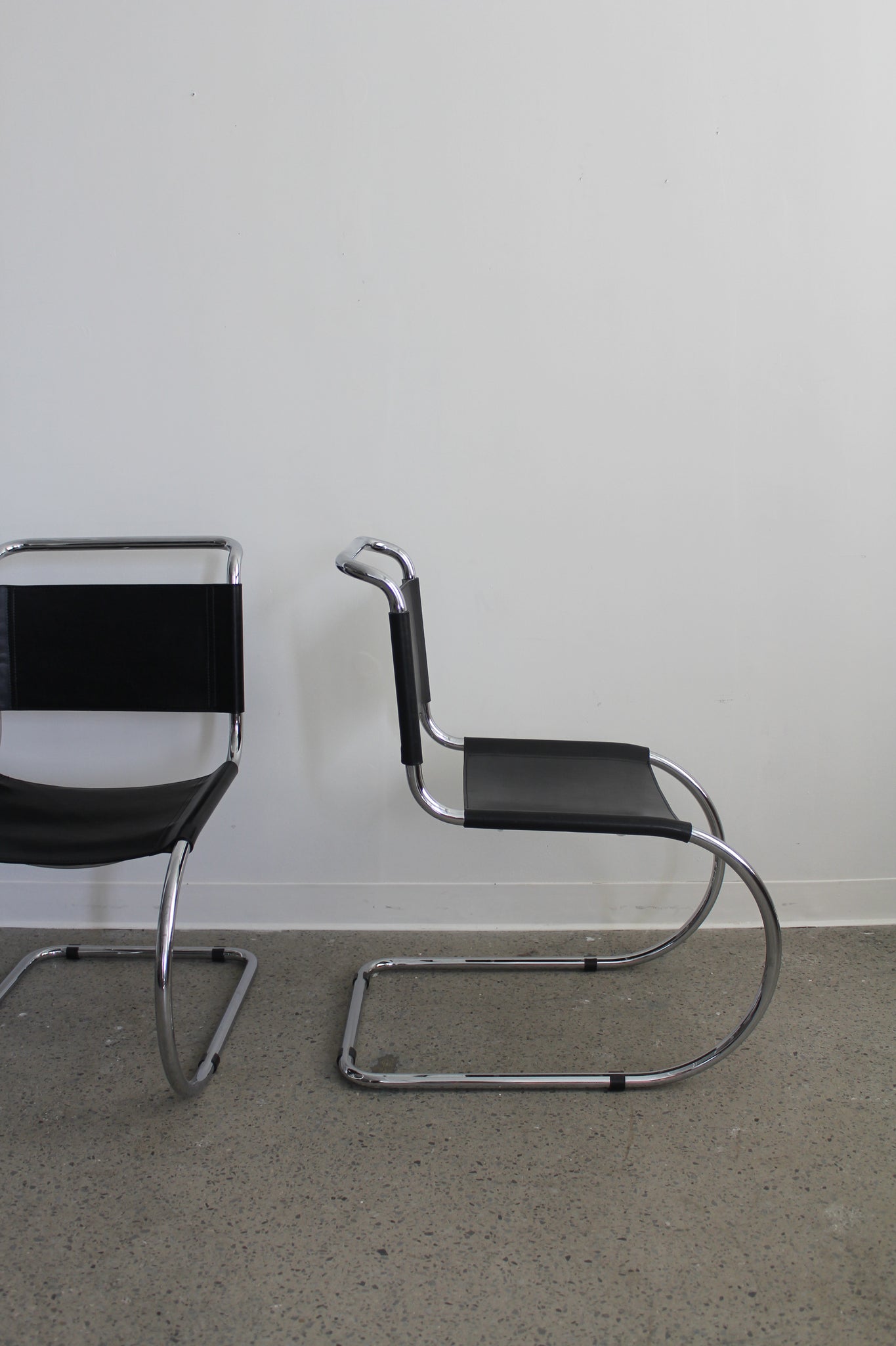 MR10 Chairs by Mies Van Der Rohe for Fasem