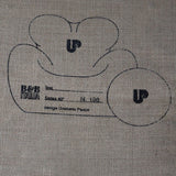 UP5 Lounge Chair and UP6 Ottoman by Gaetano Pesce for B&B Italia