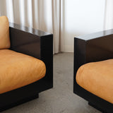 Canapé trois places Saratoga par Lella et Massimo Vignelli pour Poltronova