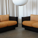 Canapé trois places Saratoga par Lella et Massimo Vignelli pour Poltronova