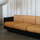 Canapé trois places Saratoga par Lella et Massimo Vignelli pour Poltronova