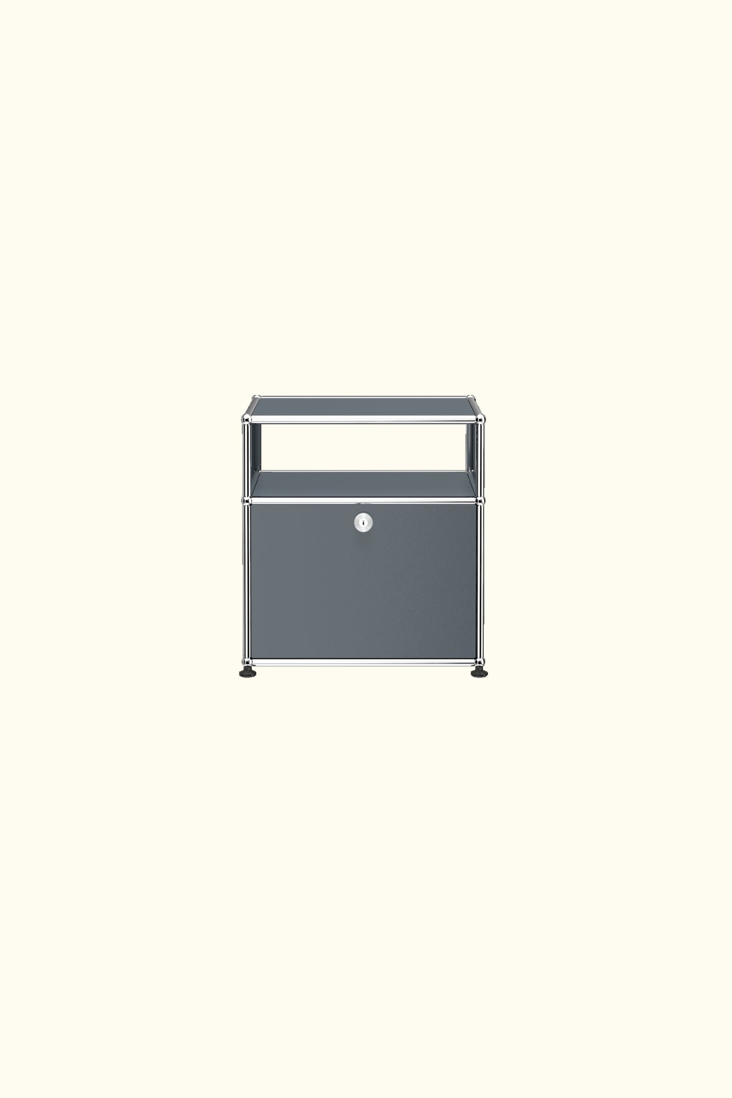 Bottom Door Bedside Table P by USM Haller