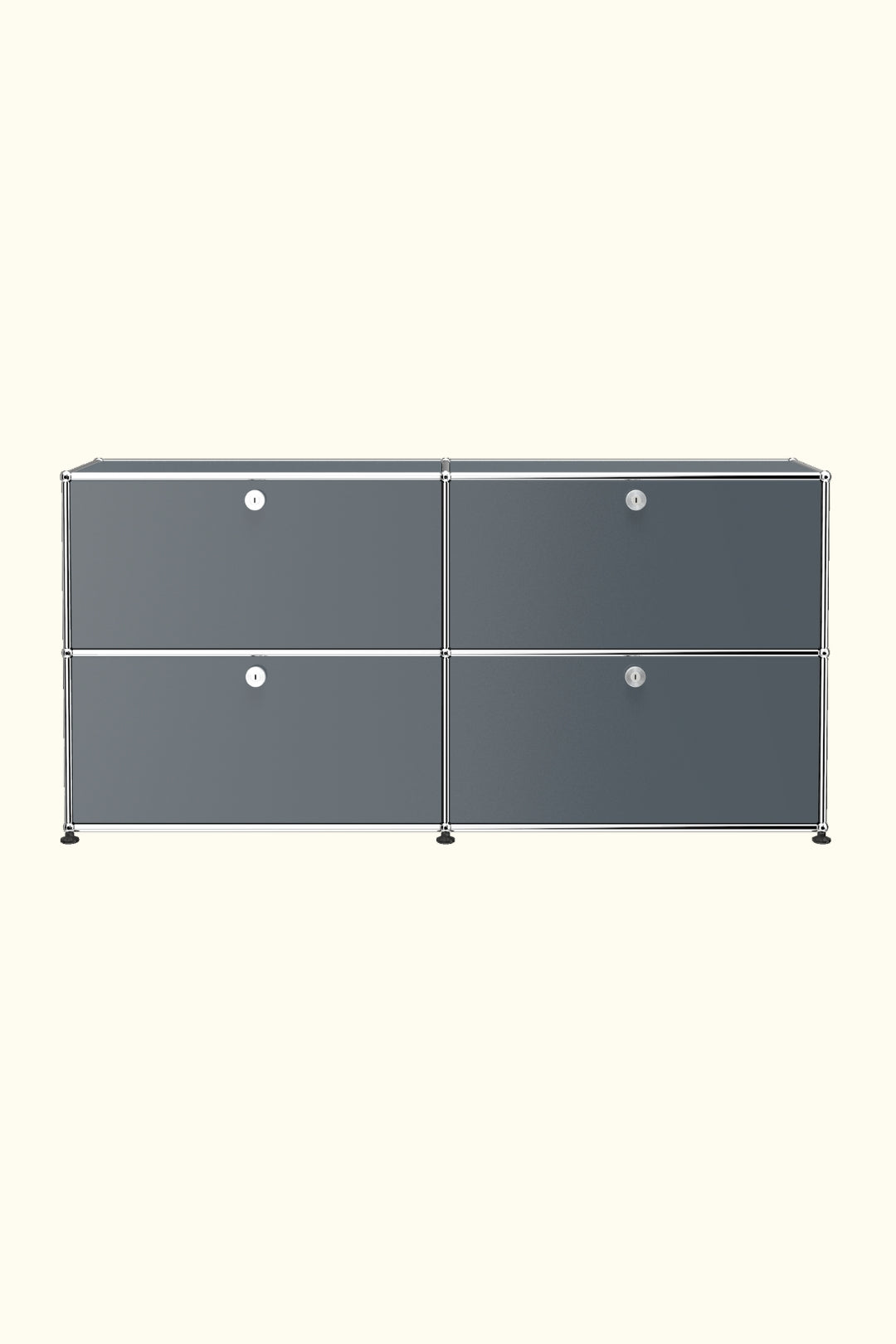 Four-Door Storage Credenza E2 by USM Haller