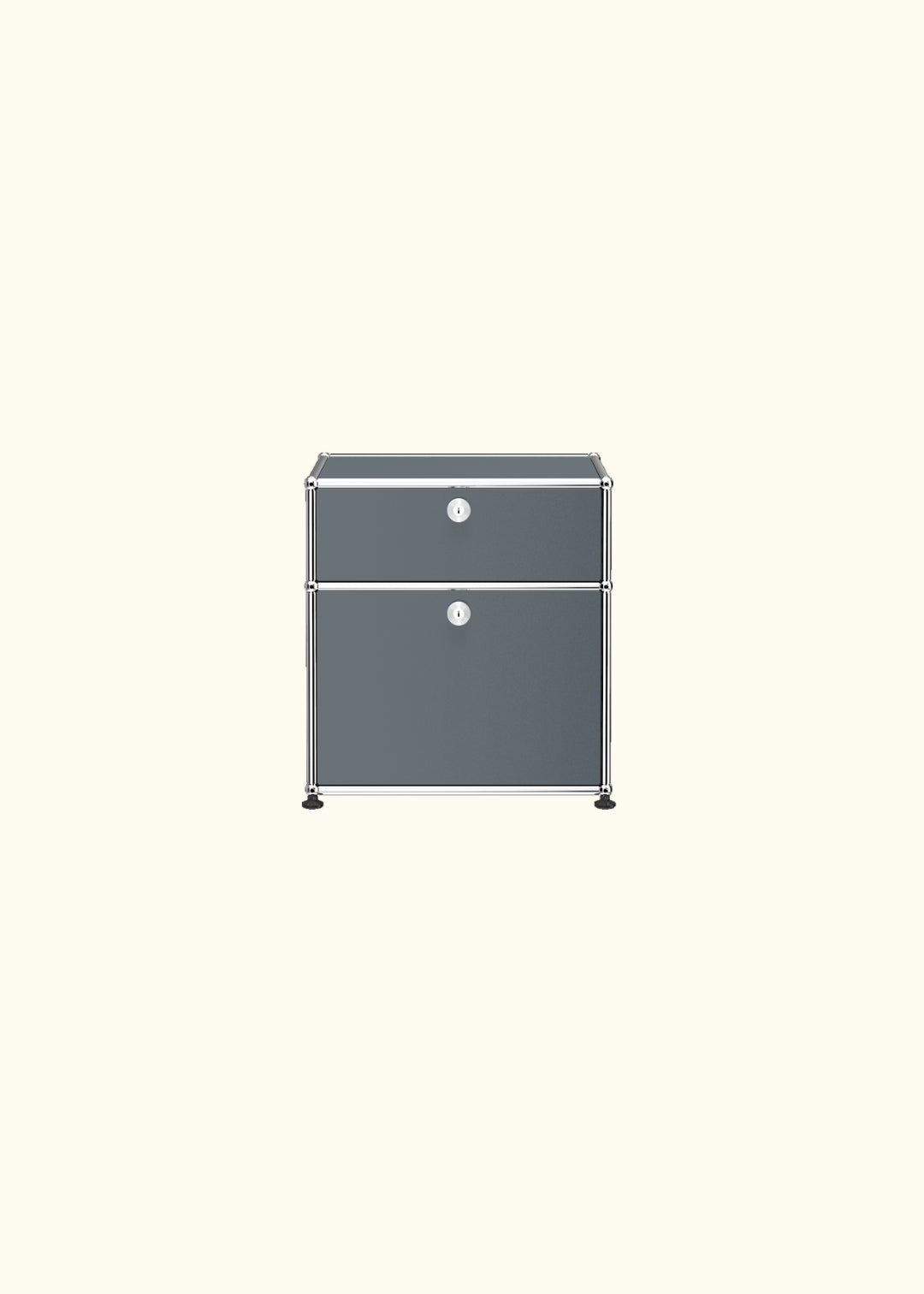 Two Door Bedside Table P1 by USM Haller
