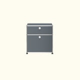 Table de chevet deux portes P1 par USM Haller