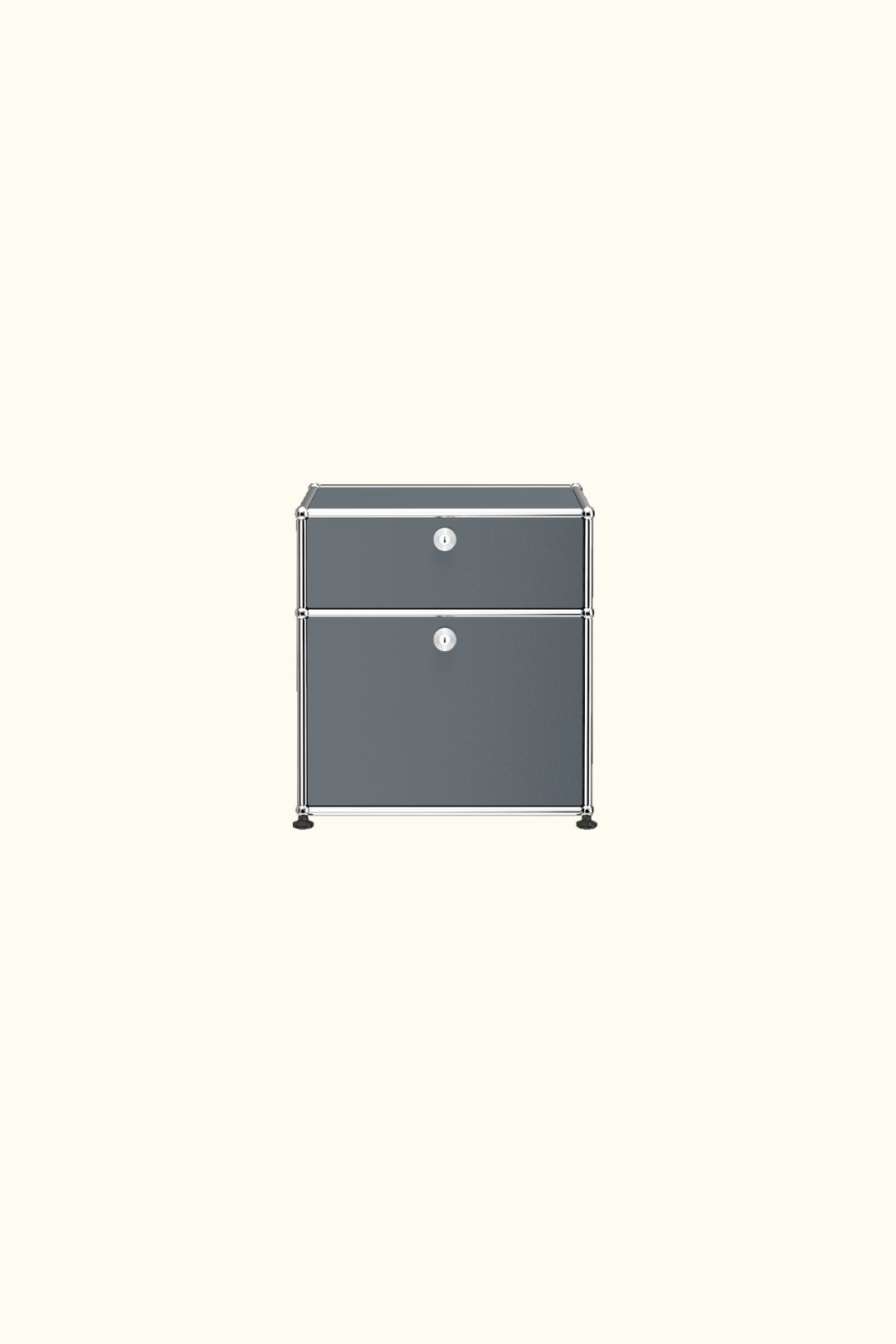 Two Door Bedside Table P1 by USM Haller