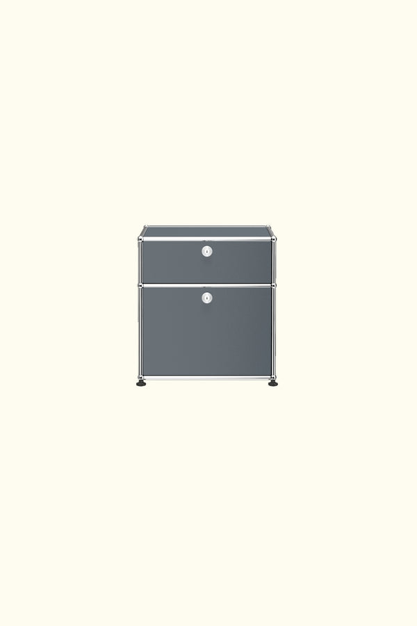 Two Door Bedside Table P1 by USM Haller