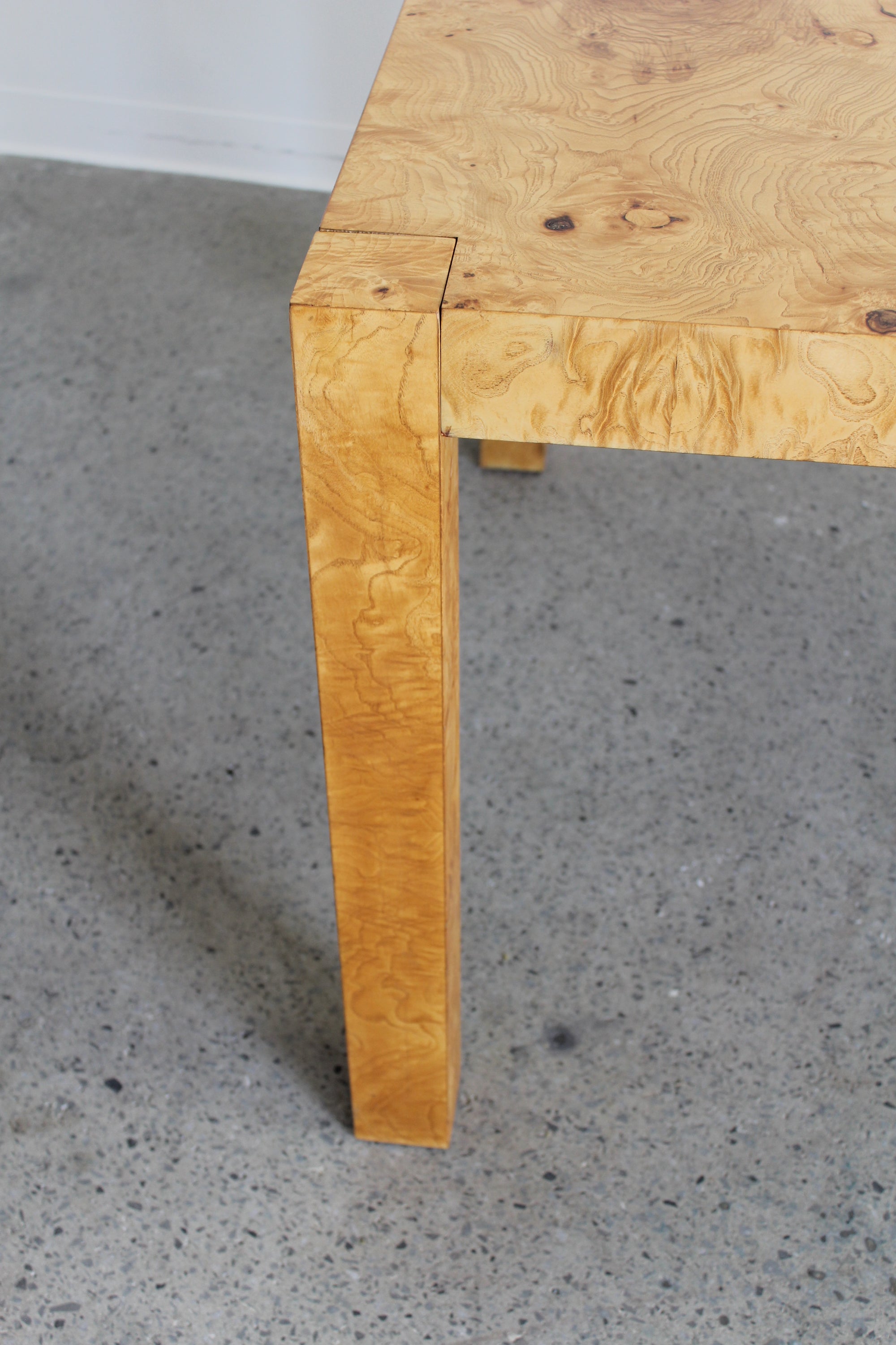 Burlwood Dining Table by Milo Baughman for Lane Furniture